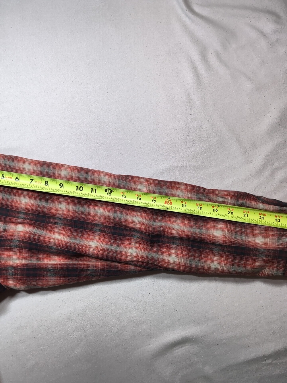Prana Flannel Lined Snap Shirt Xl - Picture 5 of 7
